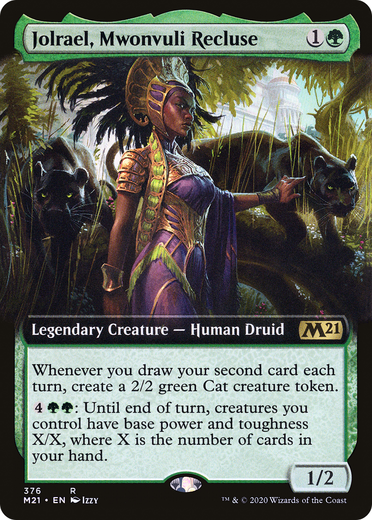 Jolrael, Mwonvuli Recluse (M21-376) [Core Set 2021] (Extended Art) Foil MTG Single Wizards of the Coast