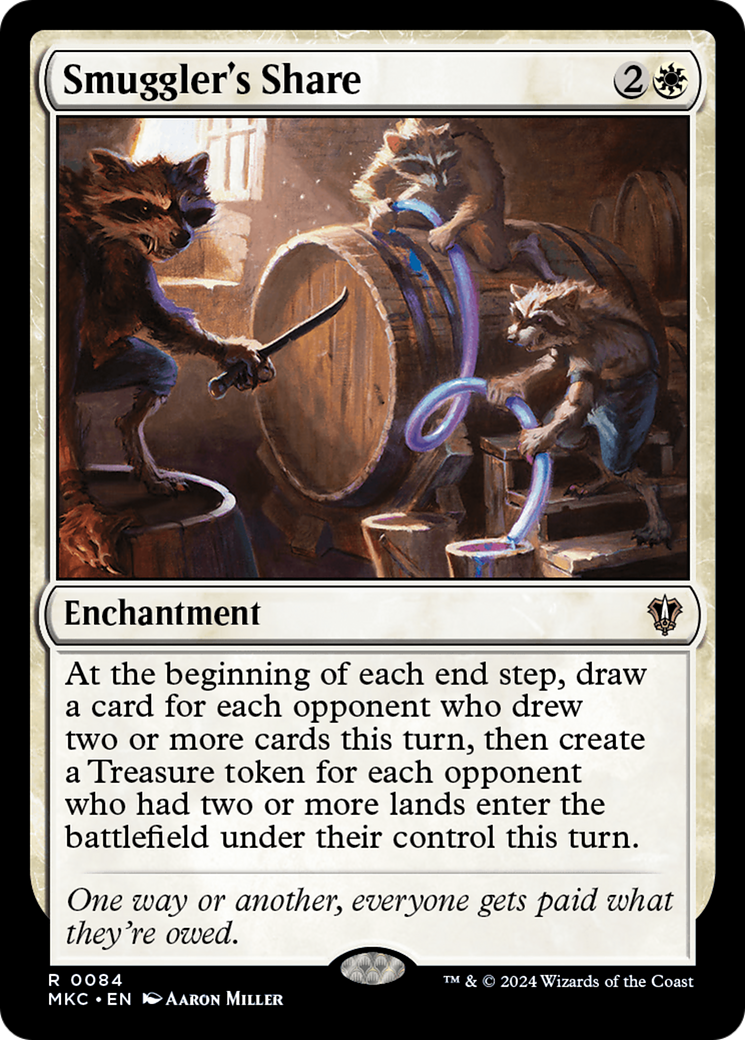 Smuggler's Share (MKC-084) [Murders at Karlov Manor Commander] MTG Single Wizards of the Coast