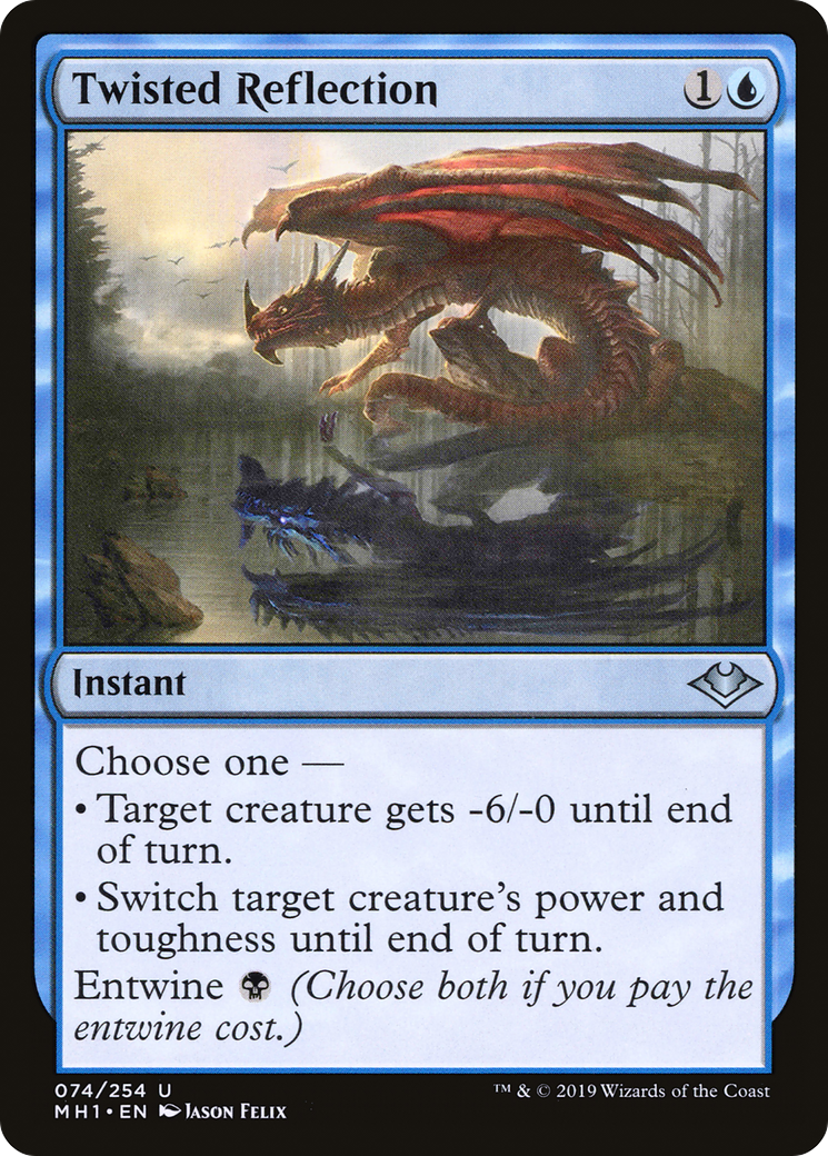Twisted Reflection (MH1-074) [Modern Horizons] Foil MTG Single Modern Horizons