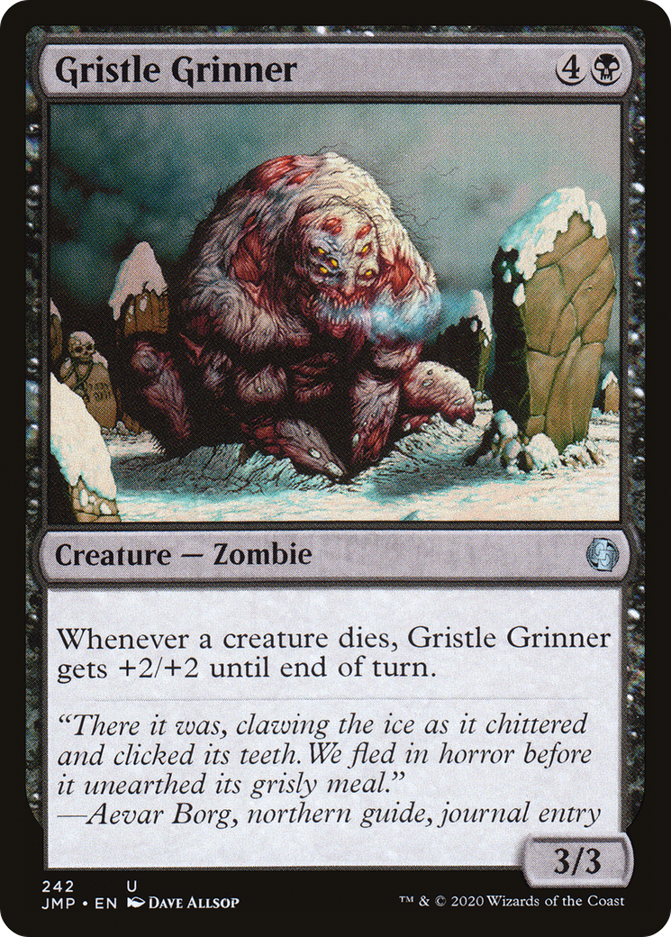 Gristle Grinner (JMP-242) [Jumpstart] MTG Single Wizards of the Coast