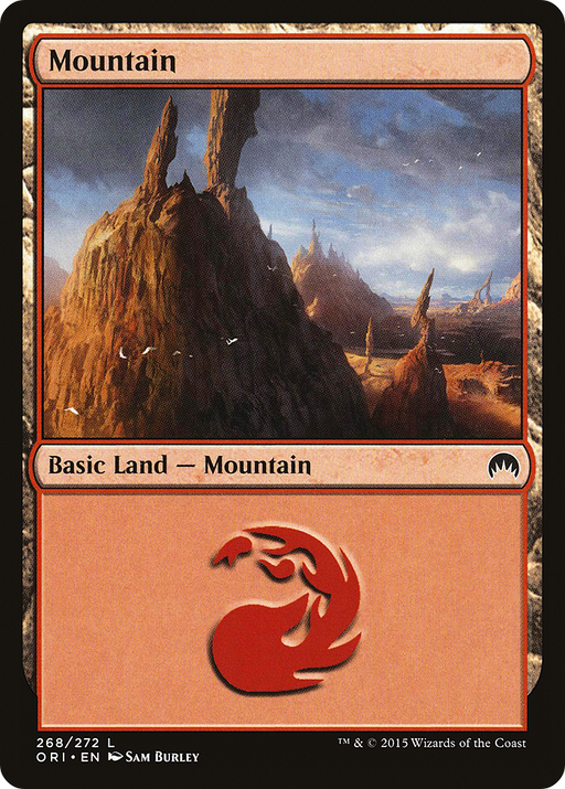 Mountain (268) (ORI-268) [Magic Origins] MTG Single Wizards of the Coast