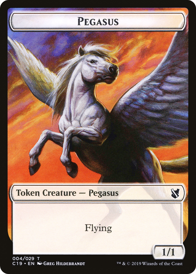Pegasus (TC19-004) [Tokens] Commander 2019 Tokens MTG Single Wizards of the Coast