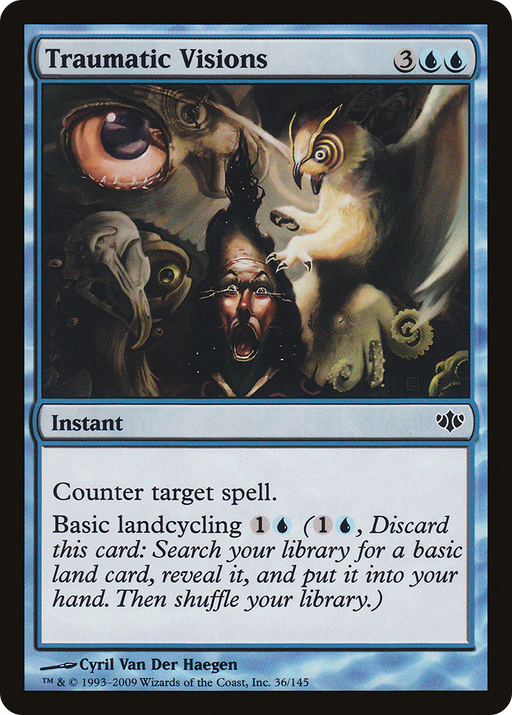 Traumatic Visions (CON-036) [Conflux] MTG Single Wizards of the Coast