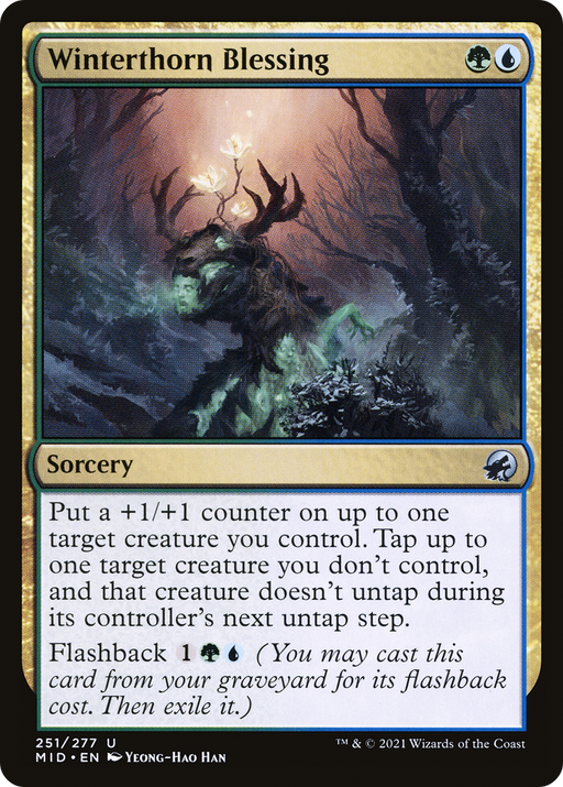 Winterthorn Blessing (MID-251) [Innistrad: Midnight Hunt] MTG Single Wizards of the Coast