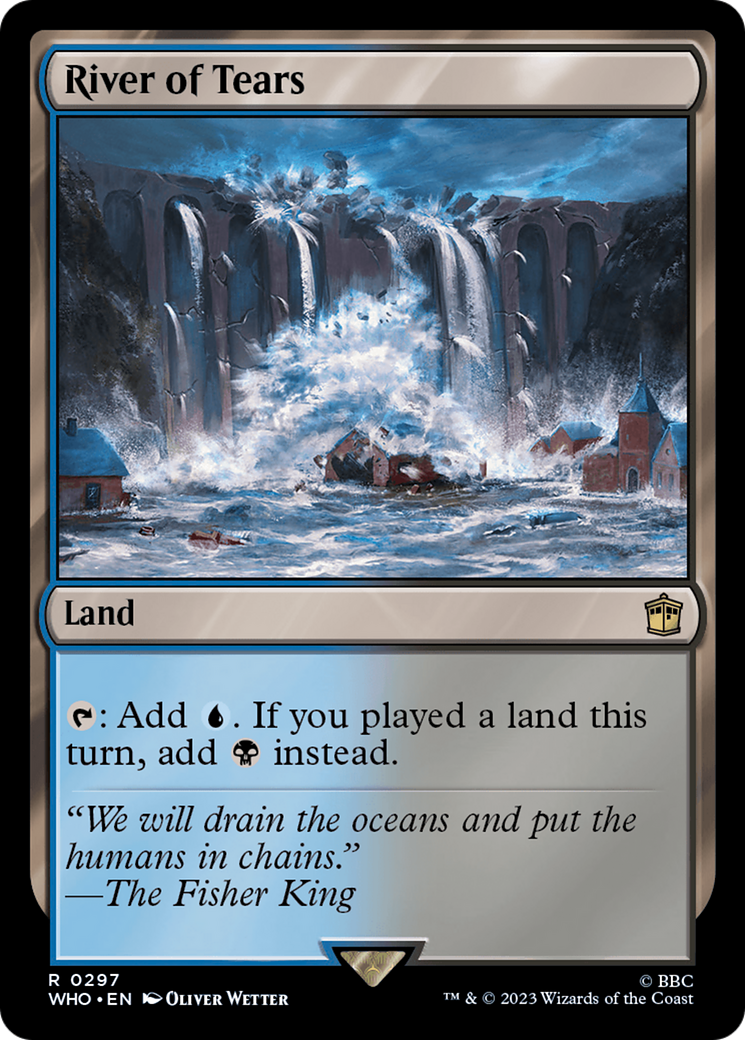 River of Tears [Doctor Who] MTG Single Magic: The Gathering