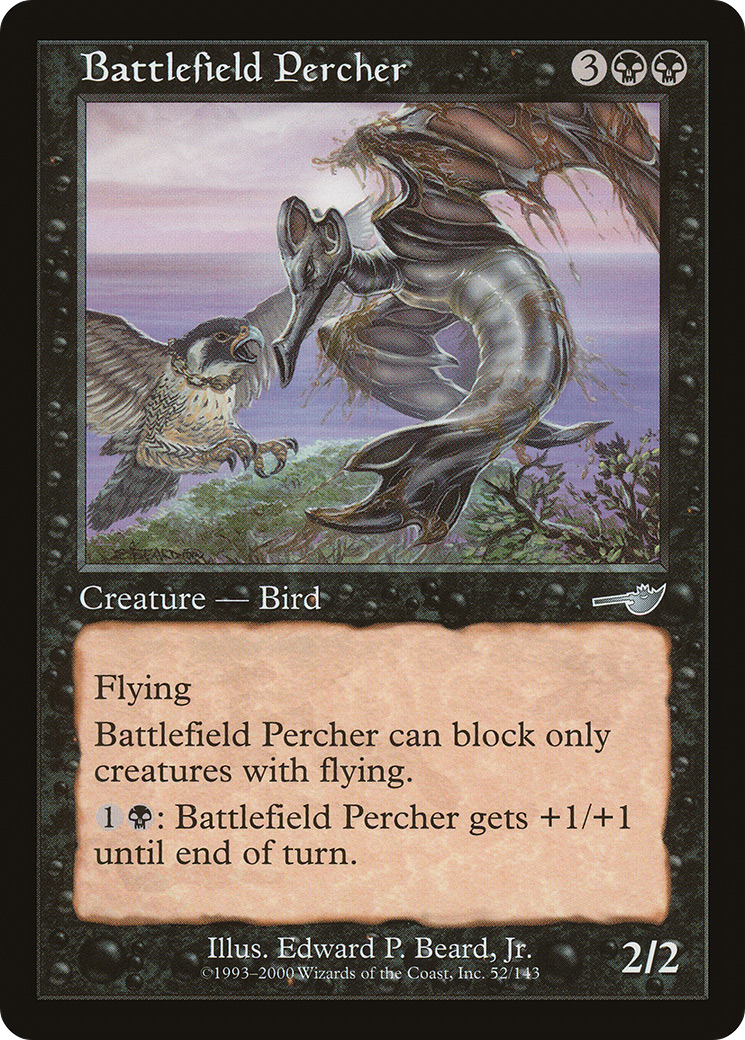 Battlefield Percher (NMS-052) [Nemesis] MTG Single Wizards of the Coast
