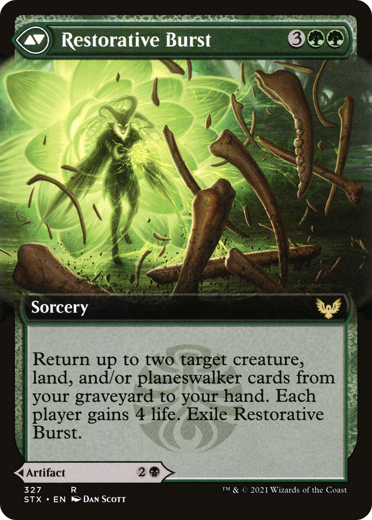 Pestilent Cauldron (STX-327) [Strixhaven: School of Mages] (Extended Art) Foil MTG Single Wizards of the Coast