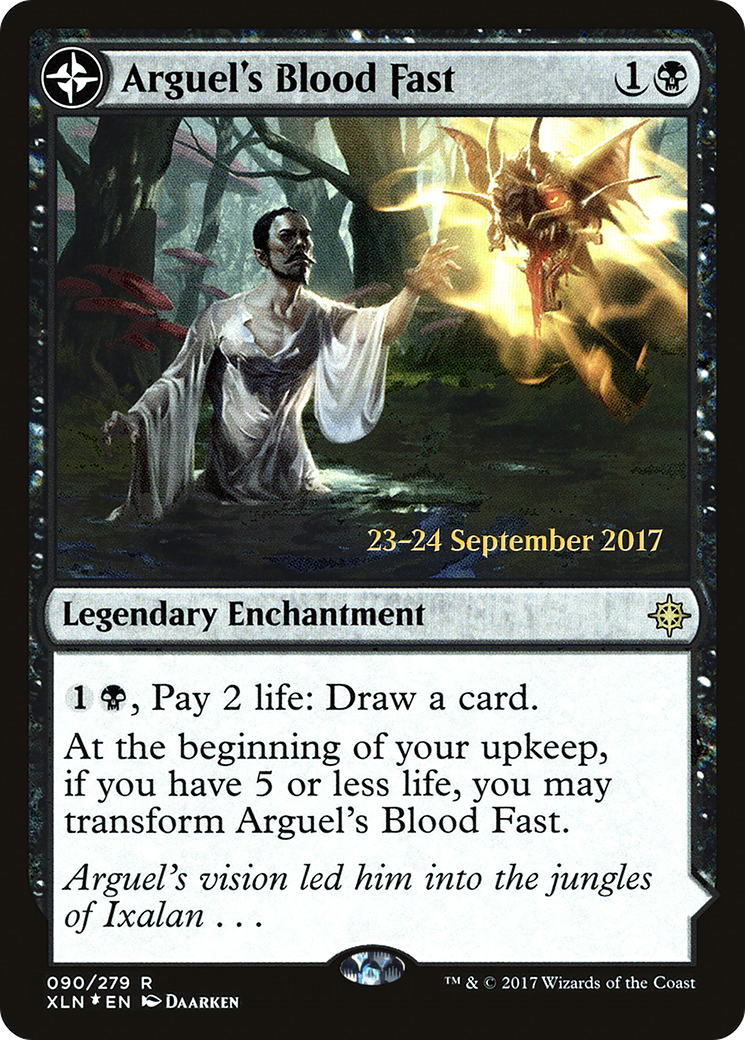 Arguel's Blood Fast (PRE-090) [Ixalan Promos] Foil MTG Single Wizards of the Coast