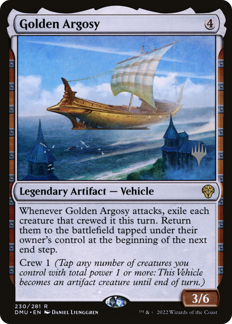 Golden Argosy (PPDMU-230) [Dominaria United Promos] MTG Single Wizards of the Coast