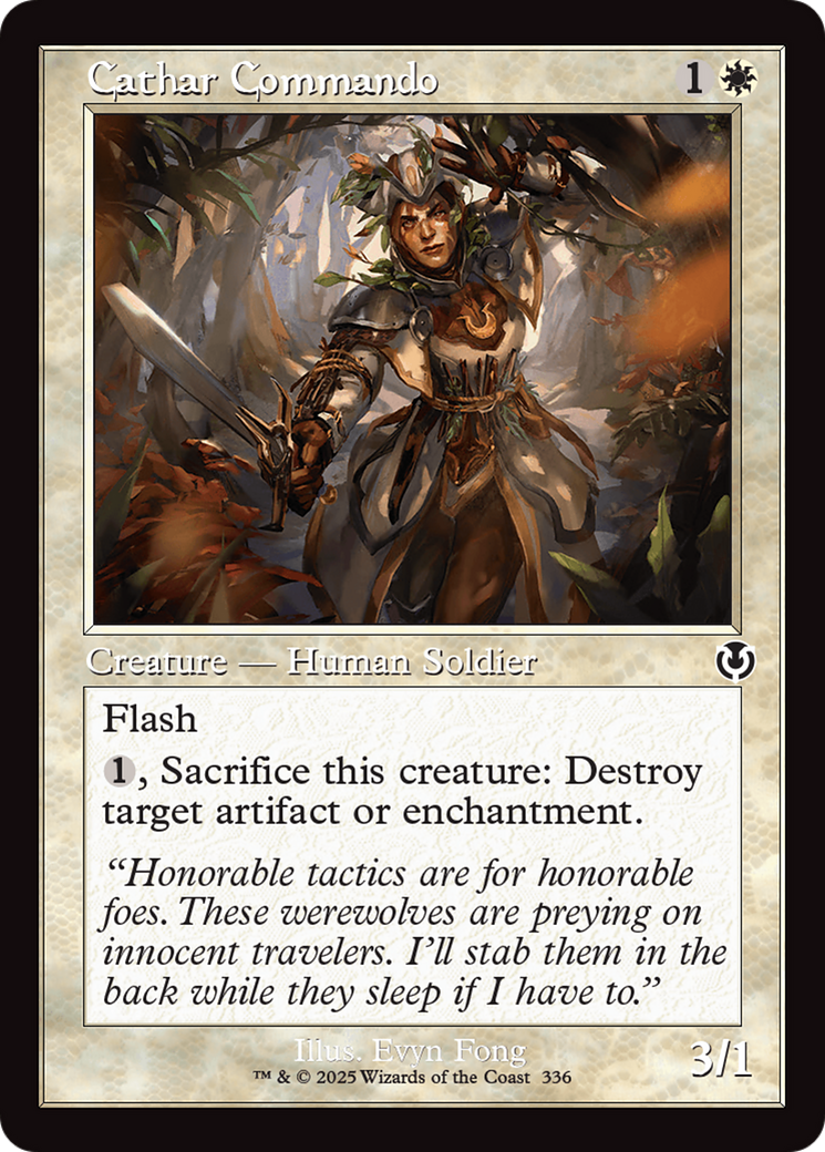 Cathar Commando (INR-336) [Innistrad Remastered] MTG Single Wizards of the Coast
