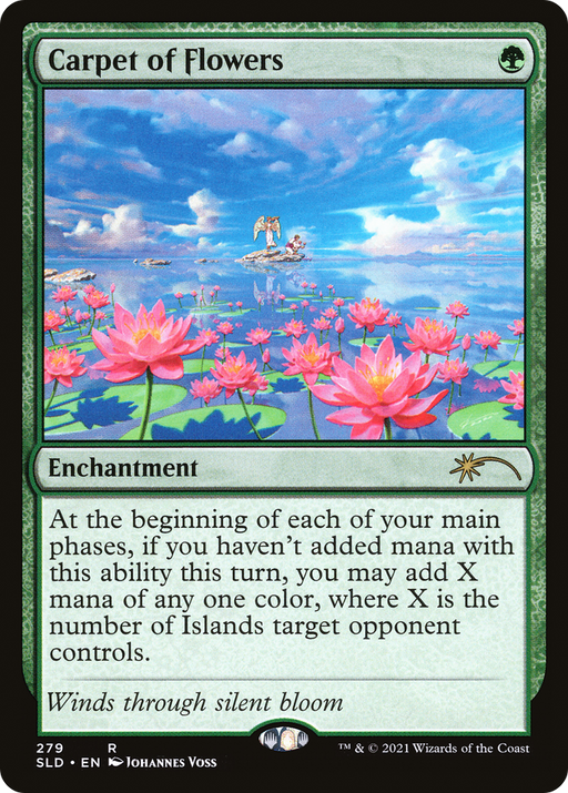Carpet of Flowers (SLD-279) [Secret Lair] Drop Foil MTG Single Wizards of the Coast