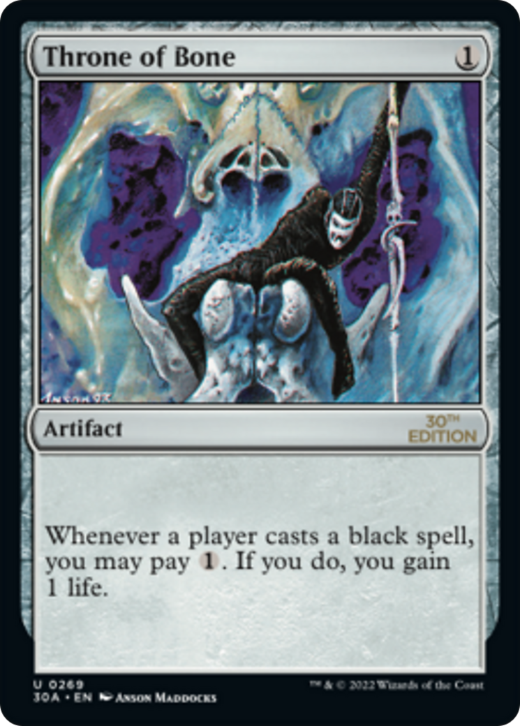 Throne of Bone (30A-269) [30th Anniversary Edition] MTG Single Wizards of the Coast