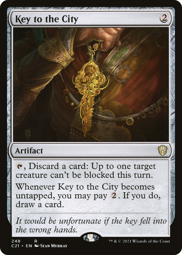 Key to the City (C21-248) [Commander 2021] MTG Single Wizards of the Coast