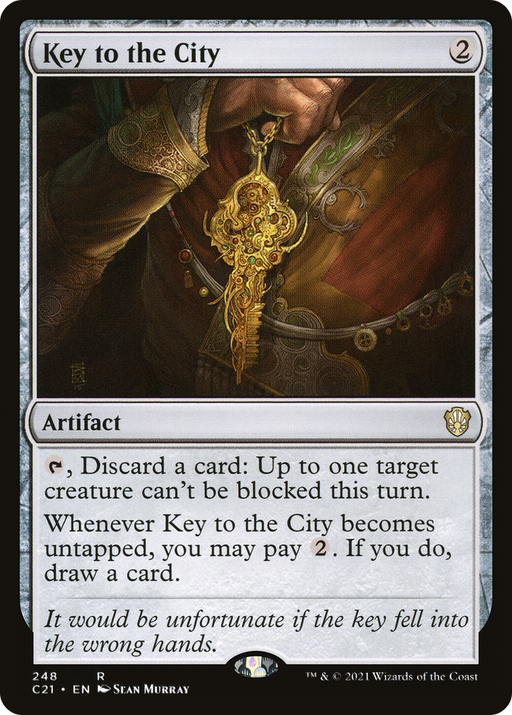 Key to the City (C21-248) [Commander 2021] MTG Single Wizards of the Coast
