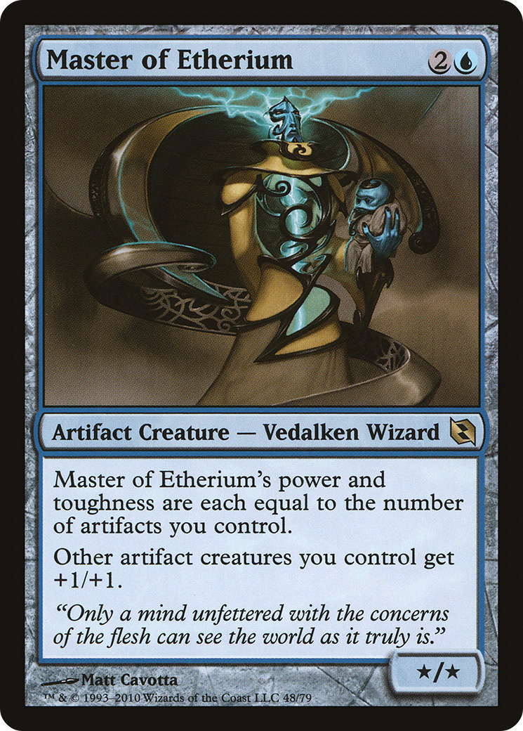 Master of Etherium (DDF-048) [Misc] Duel Decks: Elspeth vs. Tezzeret MTG Single Wizards of the Coast