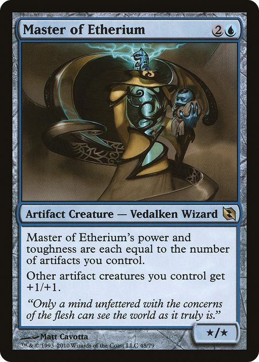 Master of Etherium (DDF-048) [Misc] Duel Decks: Elspeth vs. Tezzeret MTG Single Wizards of the Coast