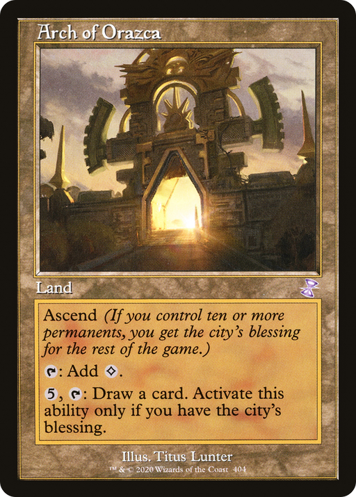 Arch of Orazca (TSR-404) [Time Spiral Remastered] MTG Single Wizards of the Coast