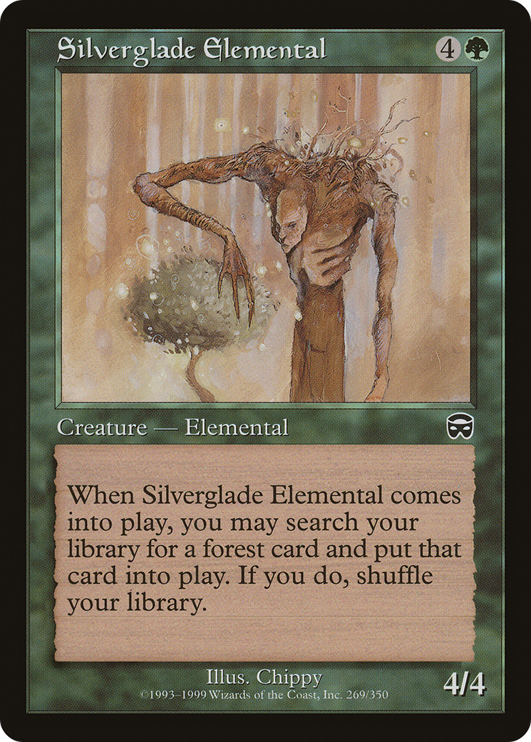 Silverglade Elemental (MMQ-269) [Mercadian Masques] Foil MTG Single Wizards of the Coast