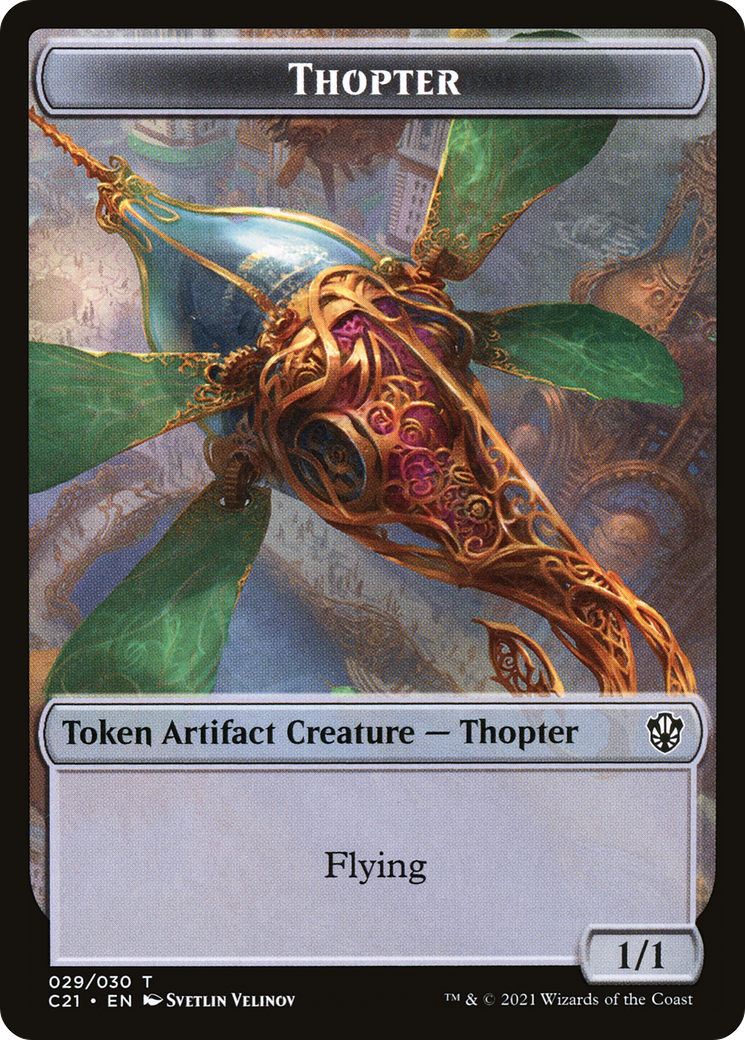 Thopter (TC21-029) [Tokens] Commander 2021 Tokens MTG Single Wizards of the Coast