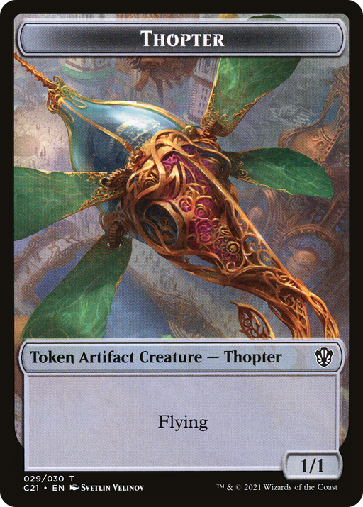 Thopter (TC21-029) [Tokens] Commander 2021 Tokens MTG Single Wizards of the Coast