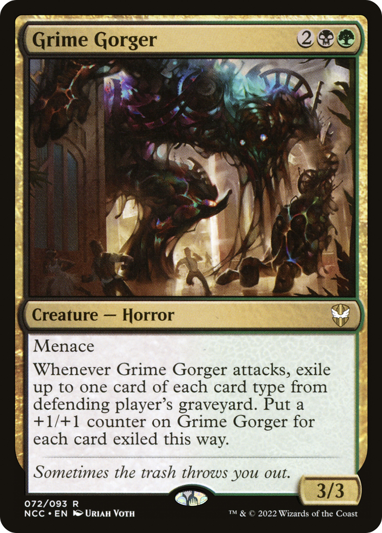 Grime Gorger (NCC-072) [New Capenna Commander] MTG Single Wizards of the Coast