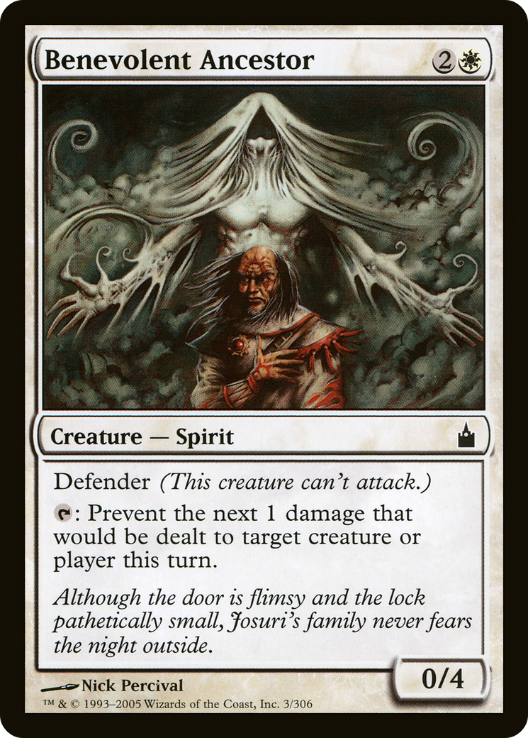 Benevolent Ancestor (RAV-003) [Ravnica: City of Guilds] MTG Single Wizards of the Coast
