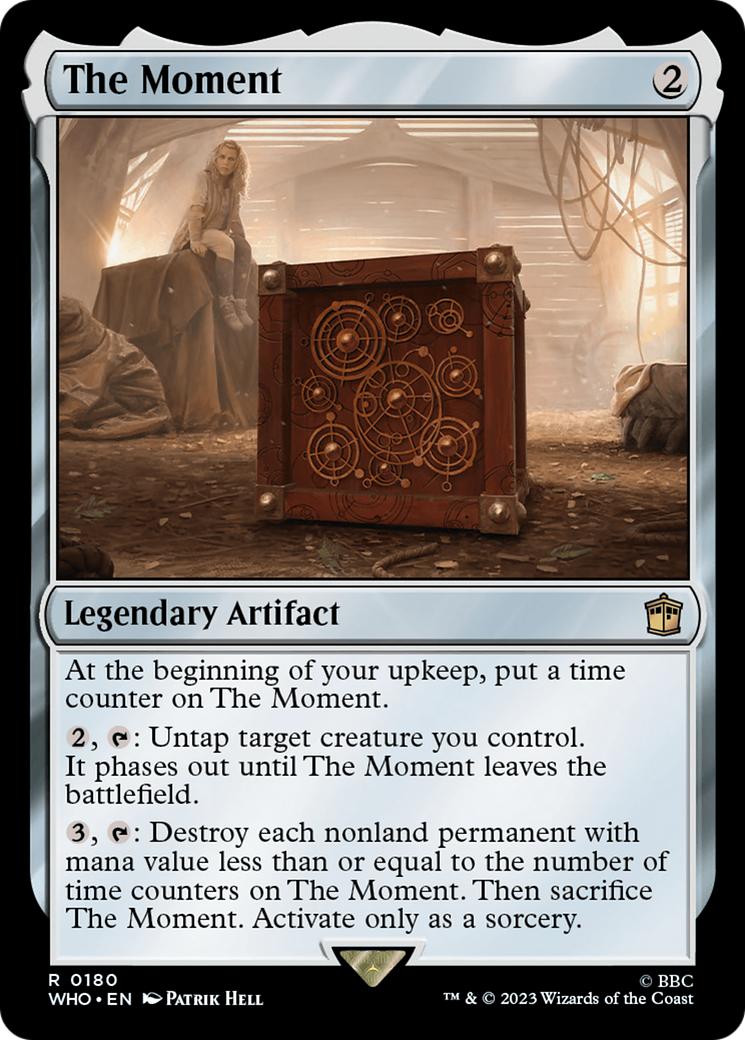 The Moment (WHO-180) [Doctor Who] Foil MTG Single Wizards of the Coast