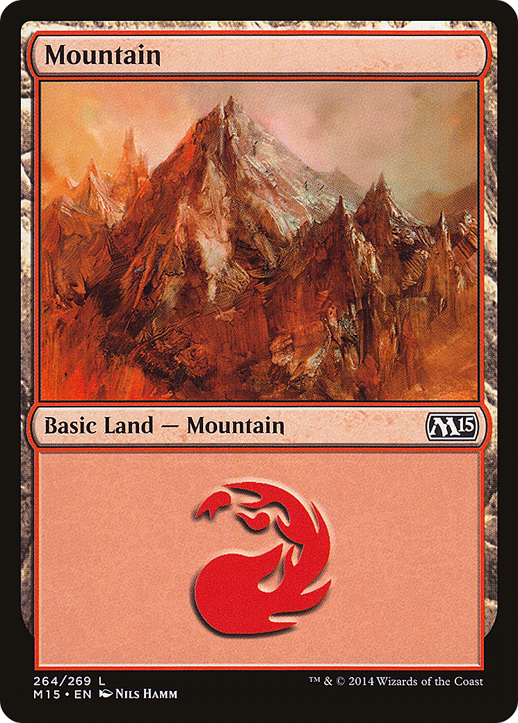 Mountain (M15-264) [Magic 2015] MTG Single Wizards of the Coast