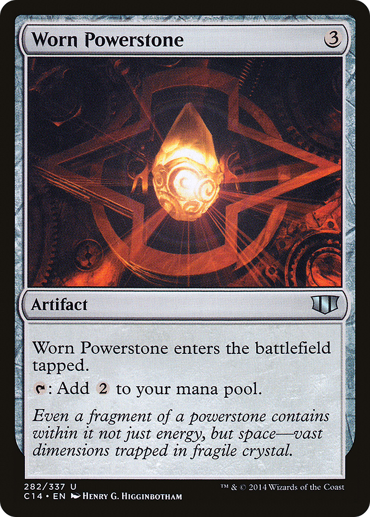 Worn Powerstone (C14-282) [Commander 2014] MTG Single Wizards of the Coast