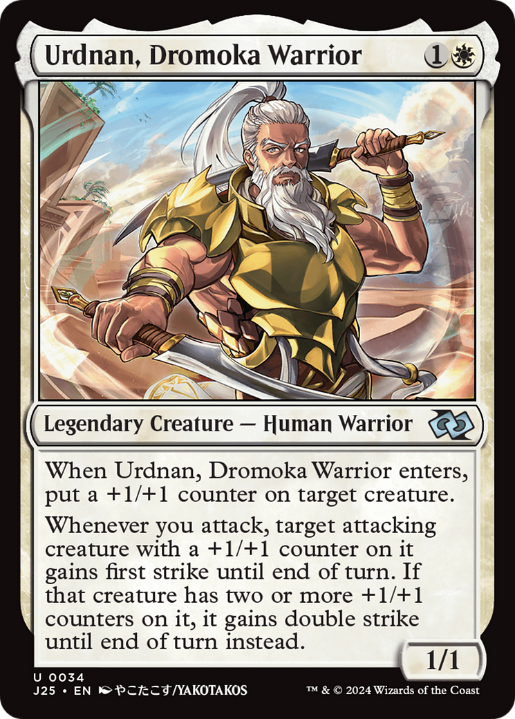 Urdnan, Dromoka Warrior (Anime) (J25-034) [Foundations Jumpstart] MTG Single Wizards of the Coast