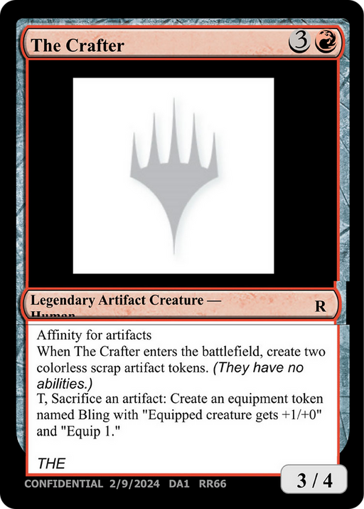 The Crafter (UNK-RR66) [Misc] Unknown Event MTG Single Wizards of the Coast