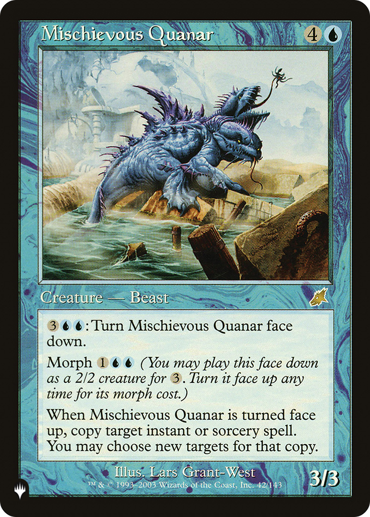 Mischievous Quanar (LIST-SCG-42) [Mystery Booster] The List MTG Single Wizards of the Coast