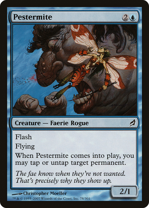 Pestermite (LRW-078) [Lorwyn] Foil MTG Single Wizards of the Coast