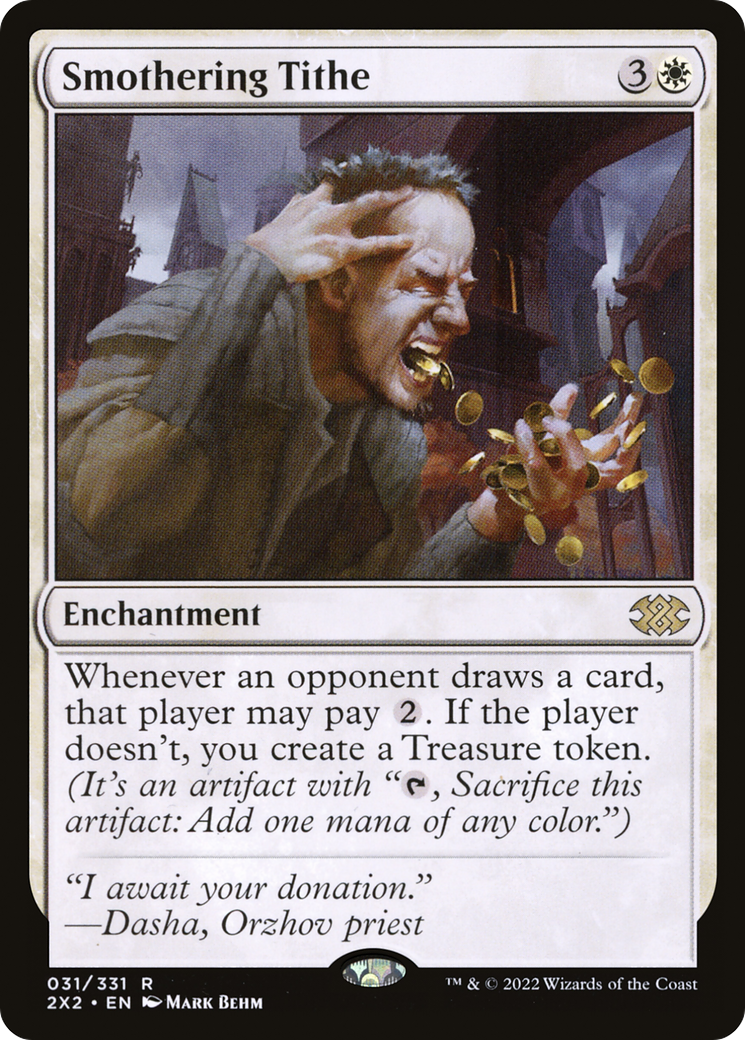 Smothering Tithe (2X2-031) [Double Masters 2022] MTG Single Wizards of the Coast