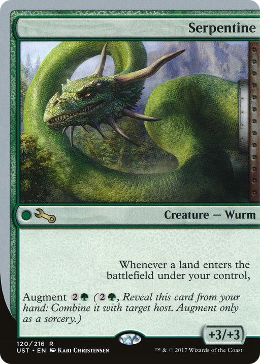 Serpentine (UST-120) [Unstable] MTG Single Wizards of the Coast