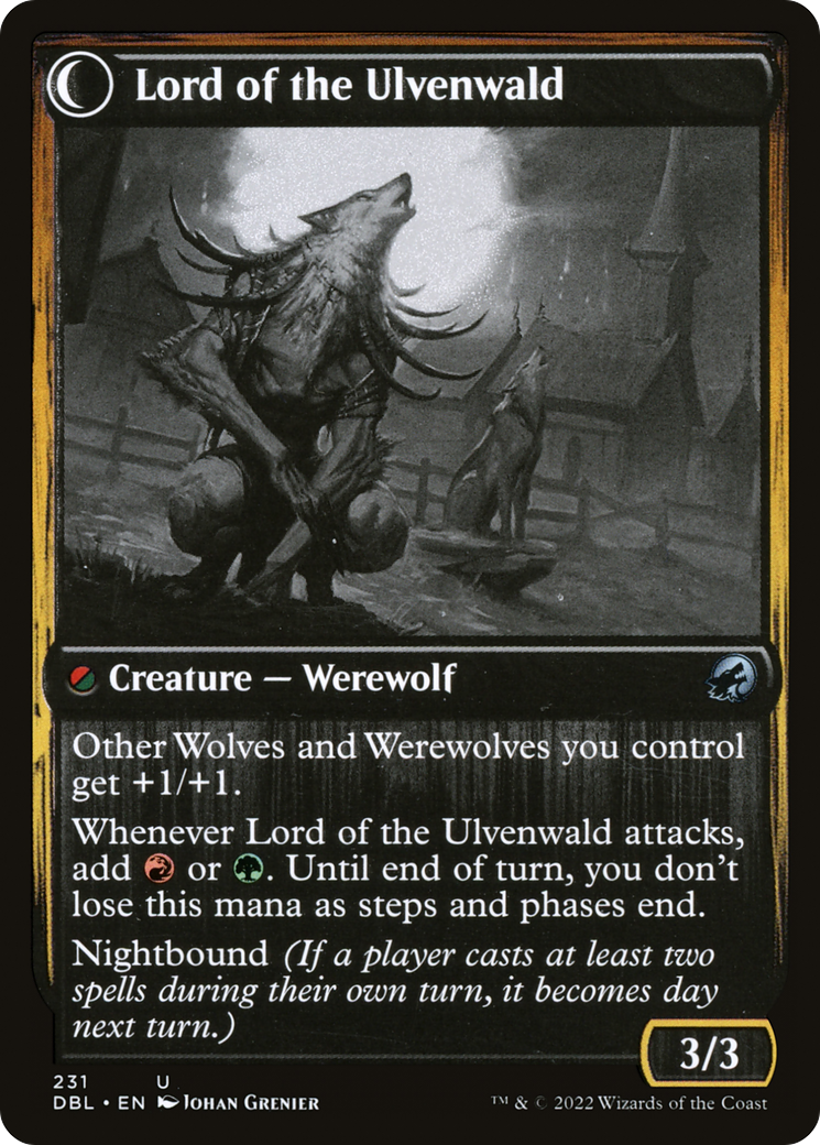 Kessig Naturalist (DBL-231) [Innistrad: Double Feature] MTG Single Wizards of the Coast