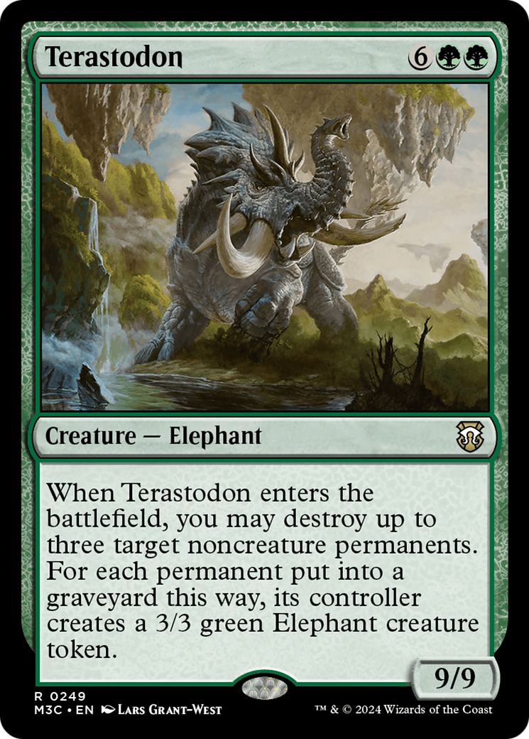 Terastodon (M3C-249) [Modern Horizons 3 Commander] MTG Single Wizards of the Coast