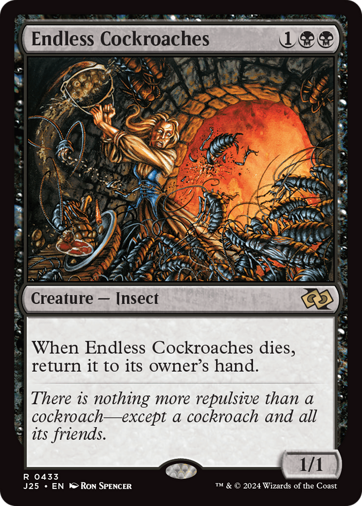 Endless Cockroaches (J25-433) [Foundations Jumpstart] MTG Single Wizards of the Coast