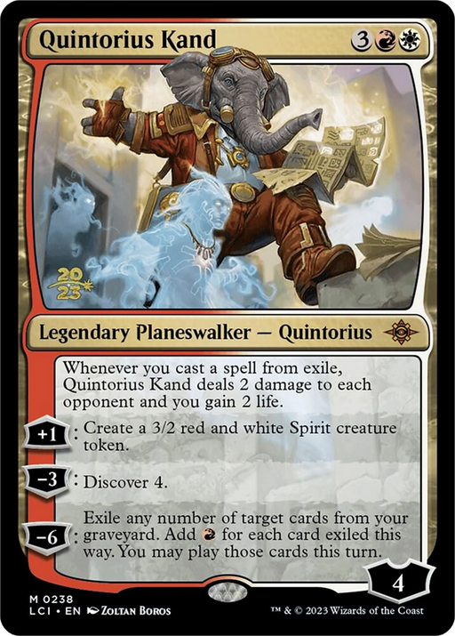 Quintorius Kand (PRE-238) [The Lost Caverns of Ixalan Promos] Foil MTG Single Wizards of the Coast