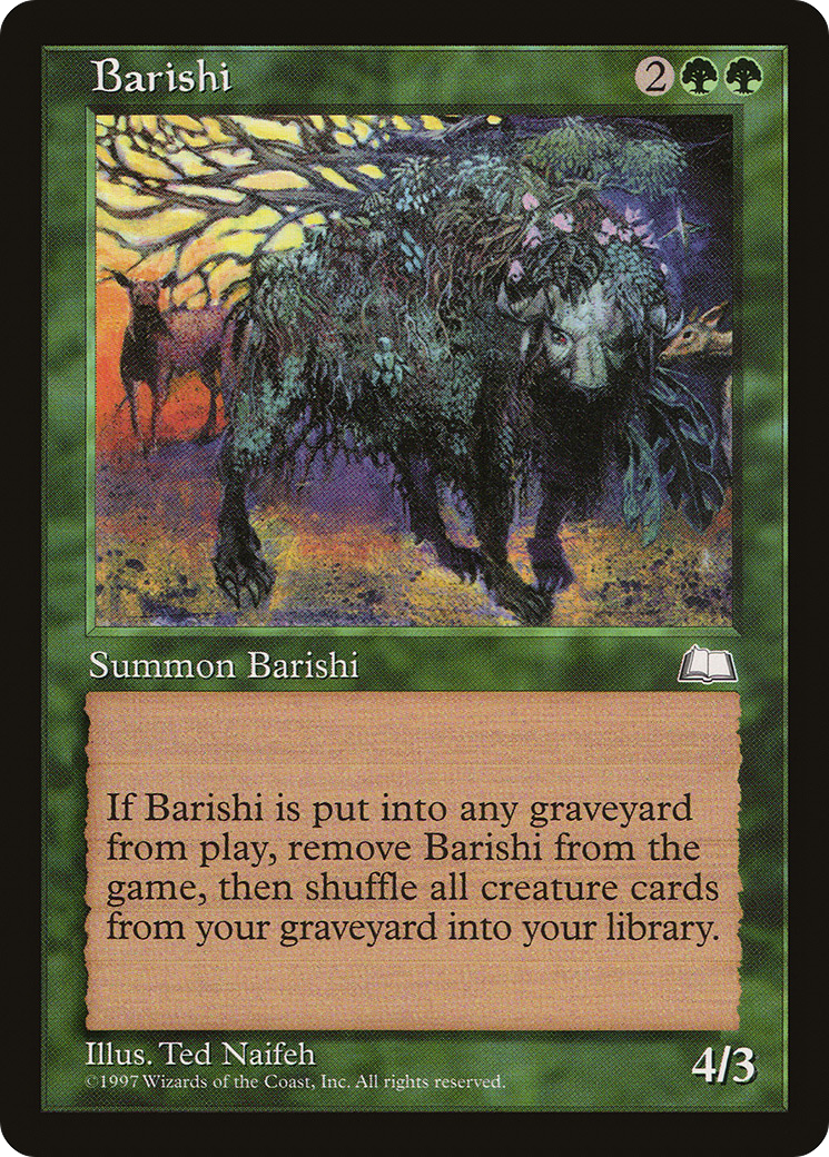 Barishi (WTH-) [Weatherlight] MTG Single Wizards of the Coast