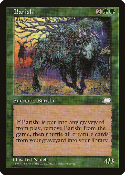 Barishi (WTH-) [Weatherlight] MTG Single Wizards of the Coast