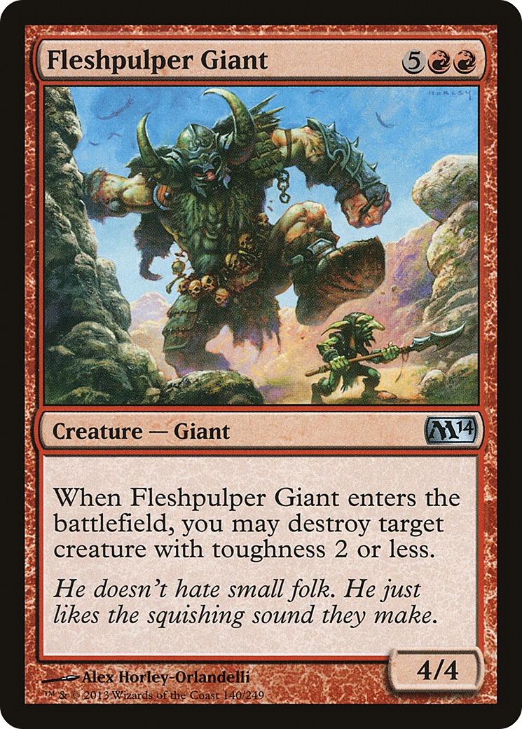 Fleshpulper Giant (M14-140) [Magic 2014] MTG Single Wizards of the Coast