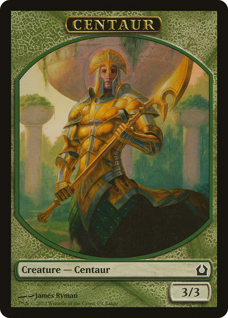Centaur Token (JDG-001) [Misc] Judge Gift Cards 2012 MTG Single Wizards of the Coast