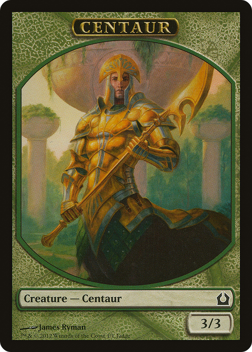 Centaur Token (JDG-001) [Misc] Judge Gift Cards 2012 MTG Single Wizards of the Coast