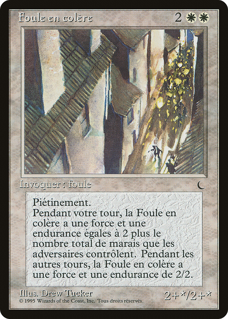 Angry Mob (REN-004) [Renaissance] MTG Single Wizards of the Coast