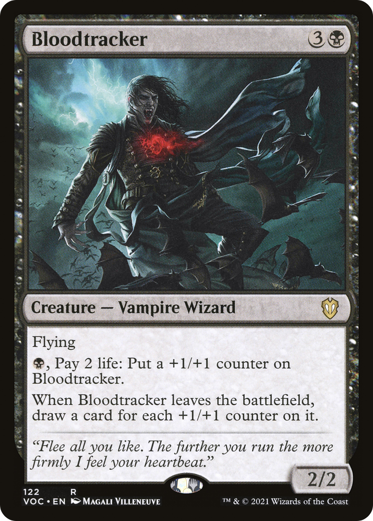 Bloodtracker (VOC-122) [Crimson Vow Commander] MTG Single Wizards of the Coast