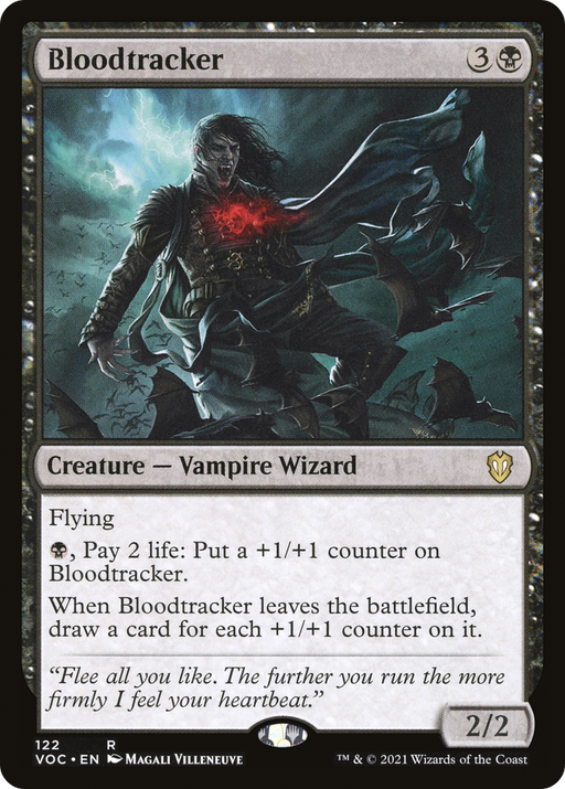 Bloodtracker (VOC-122) [Crimson Vow Commander] MTG Single Wizards of the Coast