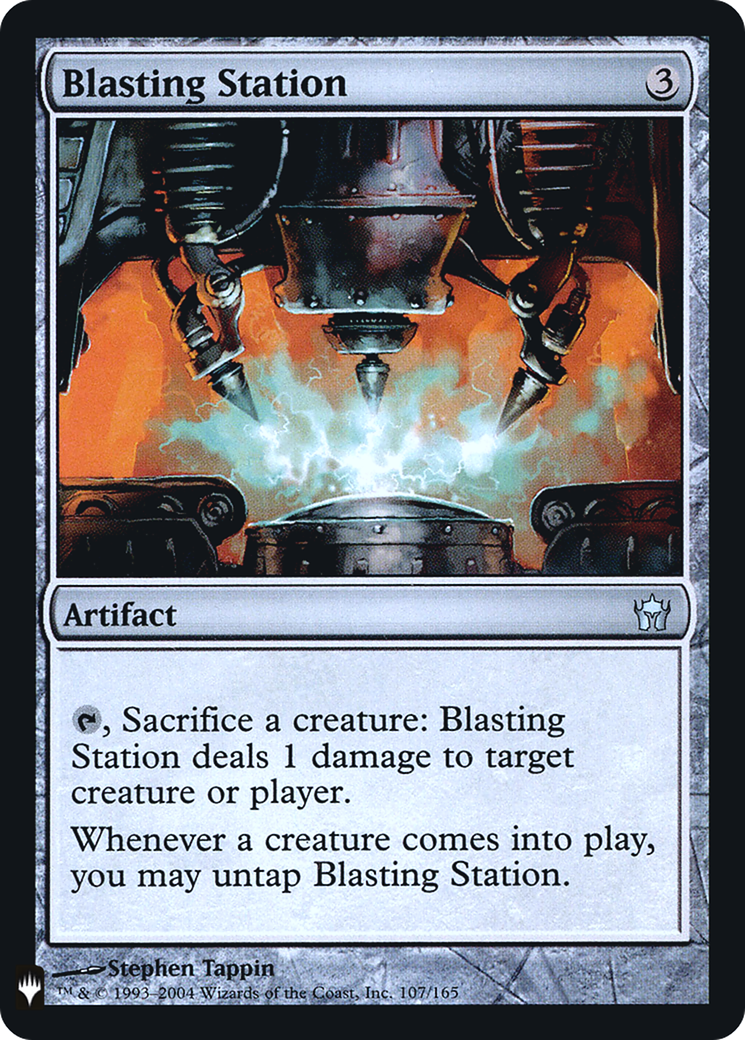 Blasting Station (LIST-107) [Mystery Booster] The List Foil MTG Single Wizards of the Coast
