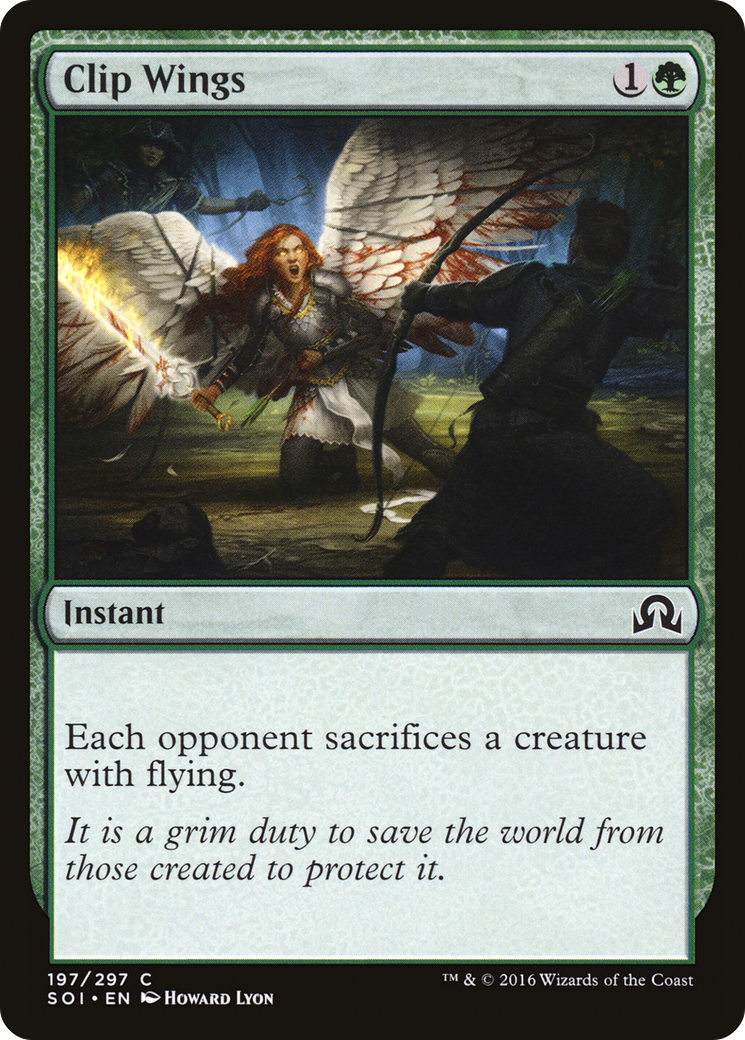 Clip Wings (SOI-197) [Shadows over Innistrad] Foil MTG Single Wizards of the Coast