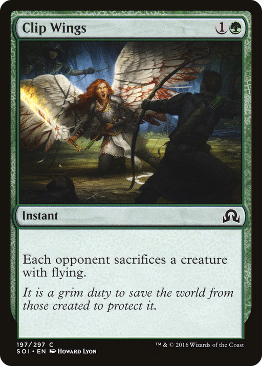 Clip Wings (SOI-197) [Shadows over Innistrad] MTG Single Wizards of the Coast